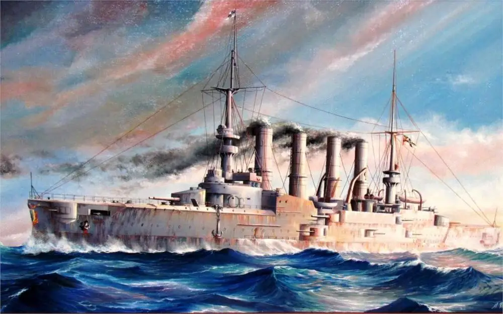 Морской Scharnhorst SMS бронированный круизер немецкий Императорский ВМС WW1 рисунок 4