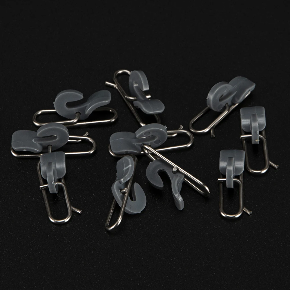 10pcs / 20pcs Fishing Impact Hook Release Clips Fishing Bait Lure