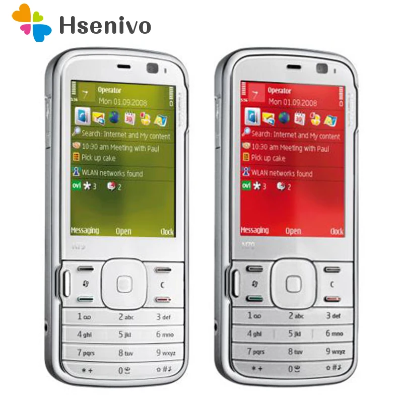 Оригинальный мобильный телефон Nokia N79 3G сеть 5 Мп камера WIFI GPS один год гарантии