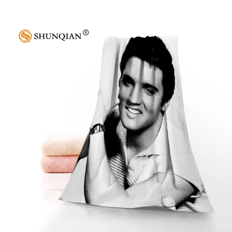 Новое пользовательское полотенце Элвиса Пресли с принтом хлопок лицо/банные полотенца из микрофибры Ткань для детей Мужчины Женщины полотенце для душа s A8.8