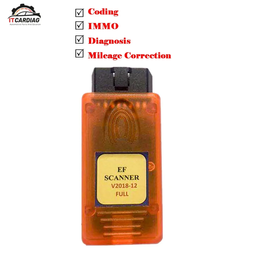 

V2018.12 For BMW E/F Scanner II Full Version for BMW Diagnosis + IMMO + Mileage Correction + Coding Odometer Correction Tool