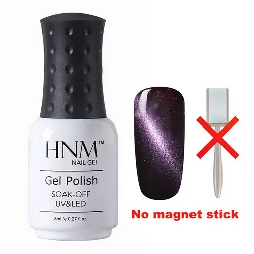 HNM 8 мл Лак для ногтей "Кошачьи Глаза" Nagellak Soak Off UV Nail Art Полуперманентная краска для тиснения гель лак Гибридный лак Lucky лак чернила - Цвет: 6554