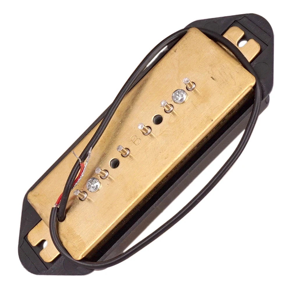 1 Pair Soapbar P90 Guitar Pickups Neck&Bridge for LP Guitar Replacement Parts