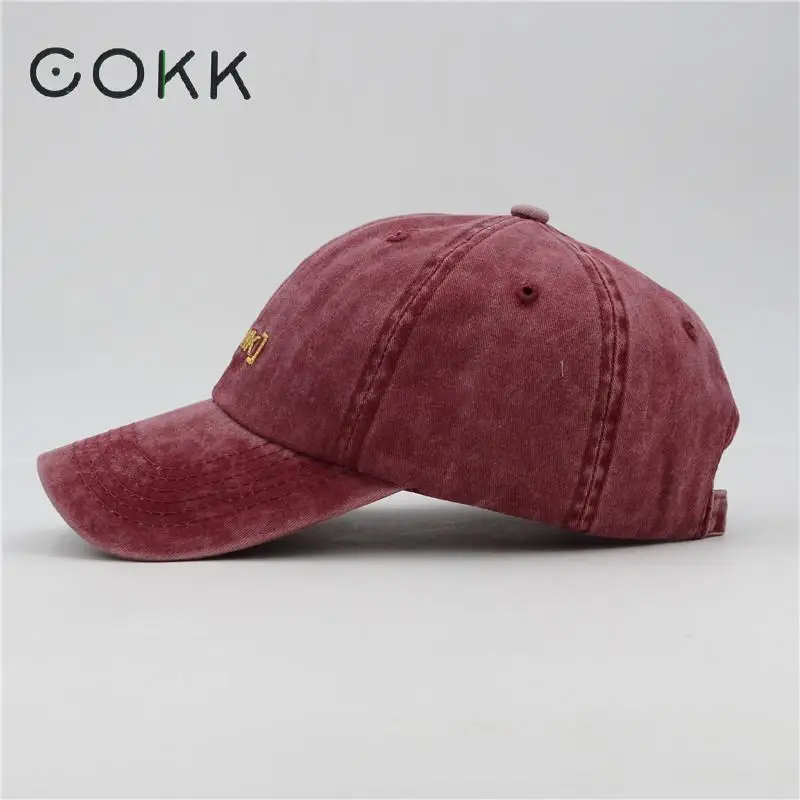 Бейсболка COKK в стиле ретро для мужчин и женщин брендовая хлопковая кепка с