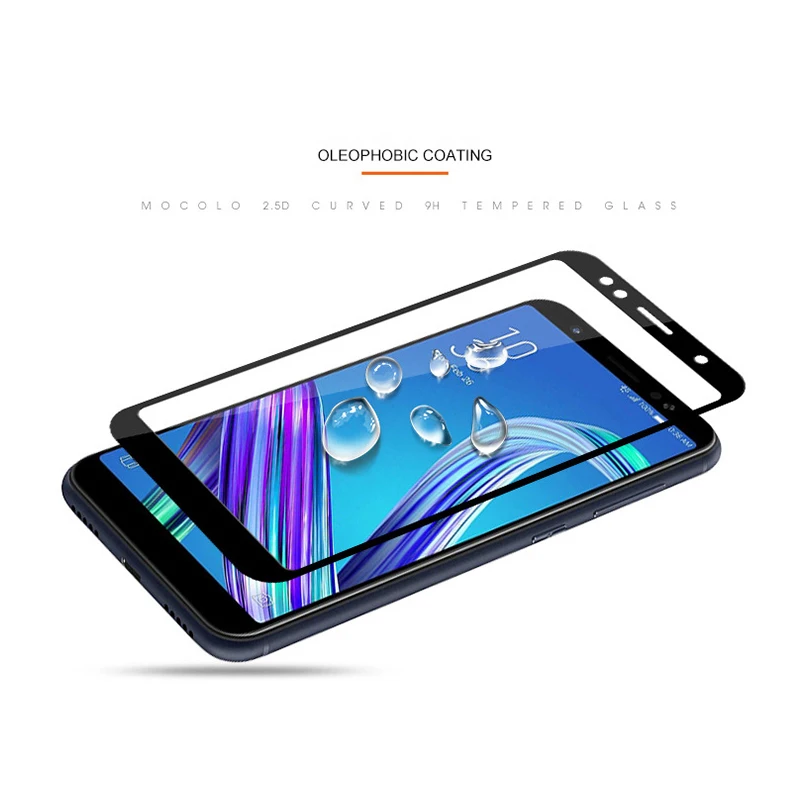 Закаленное стекло с полным покрытием для Asus Zenfone Max Pro M1 ZB602KL 4 ZC520KL 5 Z ZE620KL ZS620KL ZB555KL