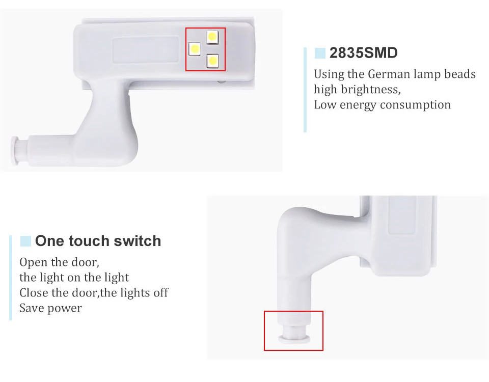Foxcncar светодиодная подсветка под шкаф светодиодный датчик шкаф светильник освещение для шкафа Кухонная лампа Armario Luces шарнирная лампа для шкафа