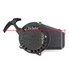 49cc мини алюминиевый ATV Pull Start Pitcher питбайк Байк скутер карманный велосипед Мини Мото квадроцикл черный