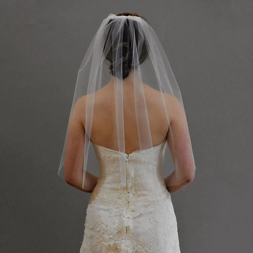 Veu-De-Noiva-Layer-one-White-Ivory-Cut-Wedding-Veil-With-Comb-30-elbow-length-bridal.jpg_640x640