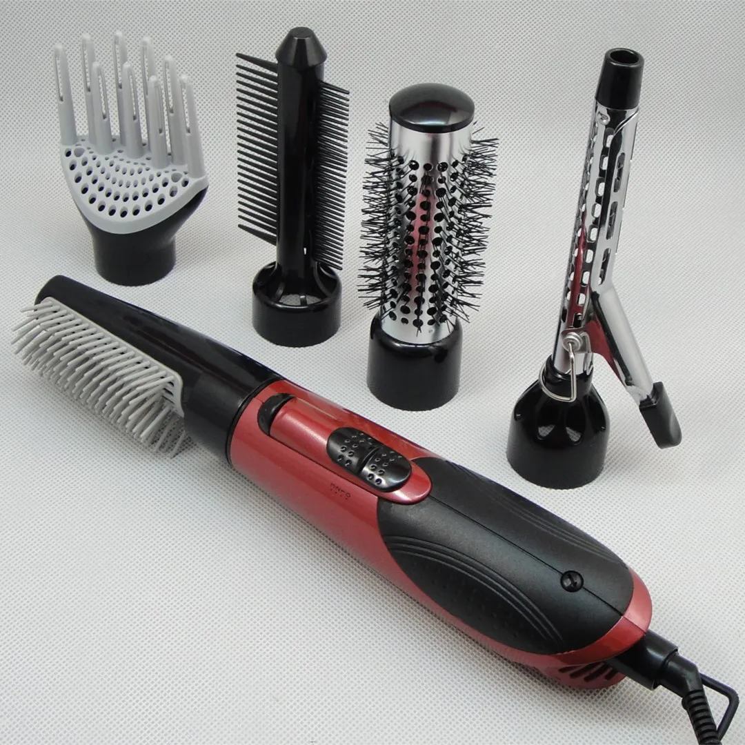 Hair Styling 5 in 1 Multifunctional electric brush for ...