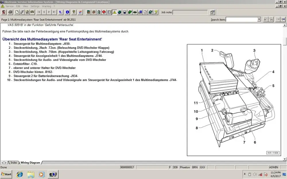 2019 Auto ELSAwin 6 0 информация об электронном обслуживании данных для A. udi V.W S. KODA EAT Service