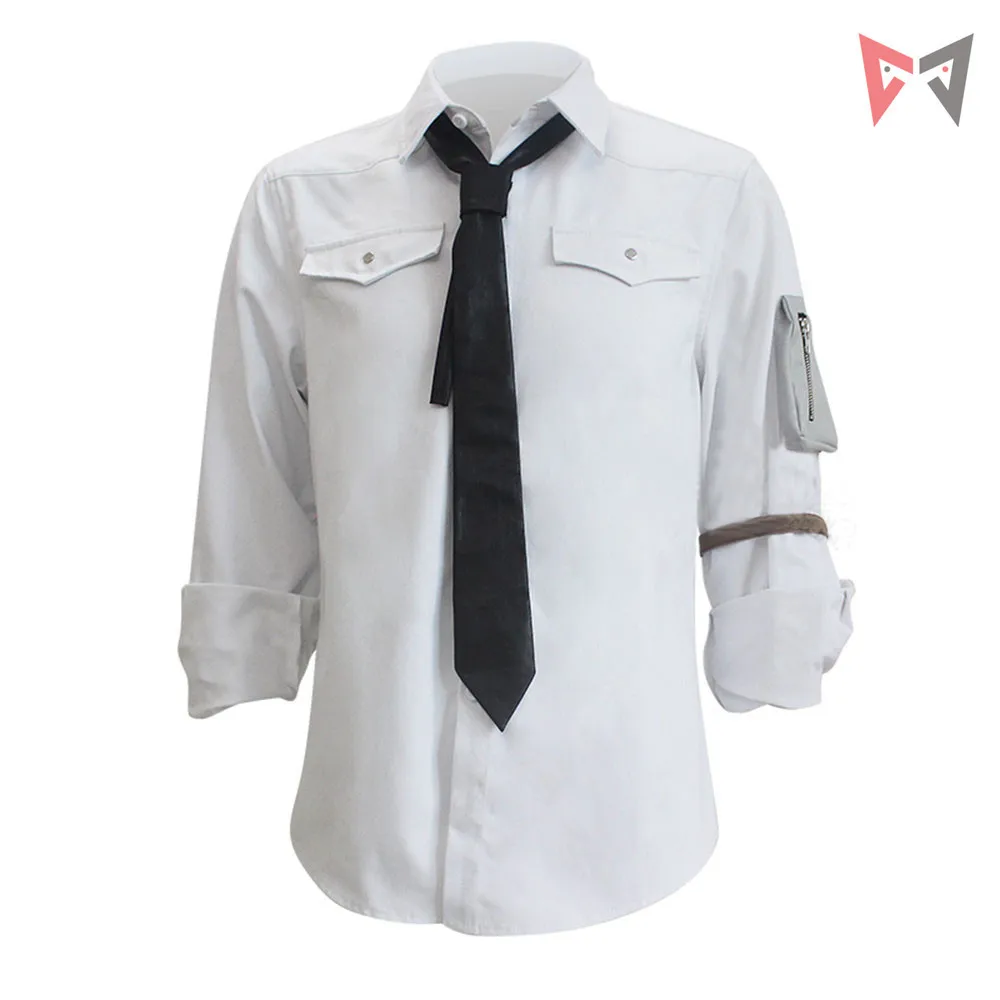  MMGG Game PUBG Battlegrounds Cosplay Costumes White Shirts Man Woman Same Style Clothing High Quali