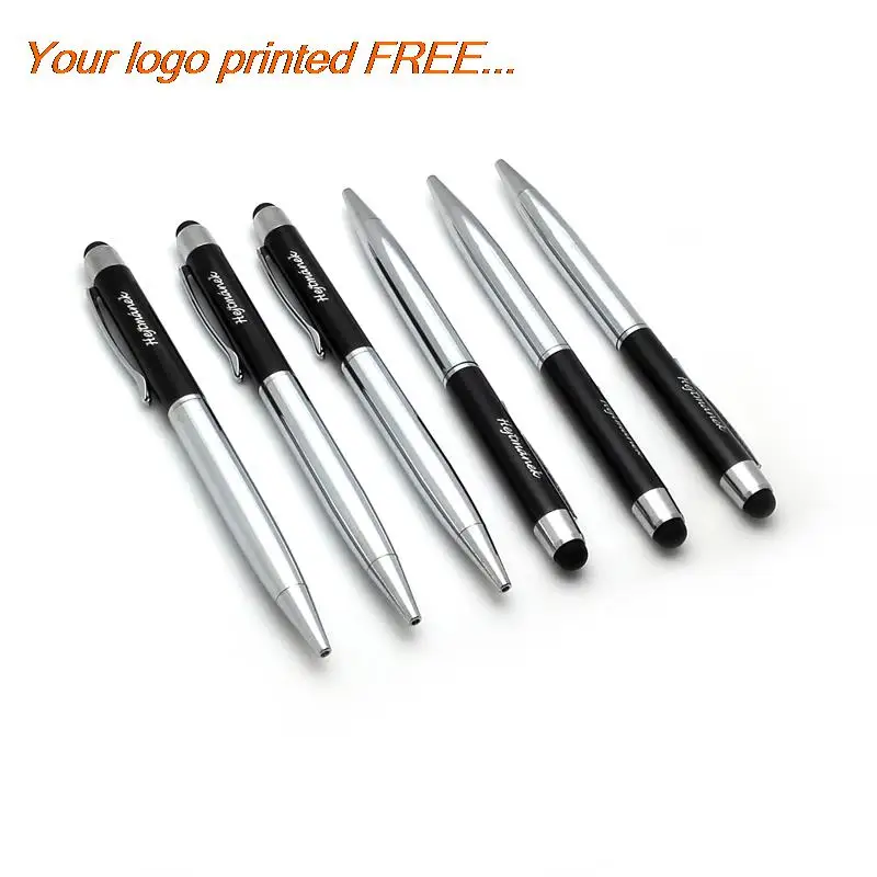 

2015 New Fashion stylus Ballpoint Pen 60pcs/lot Gifts Customized Logo Size Small Comfortable Feel Touch Screen Pen