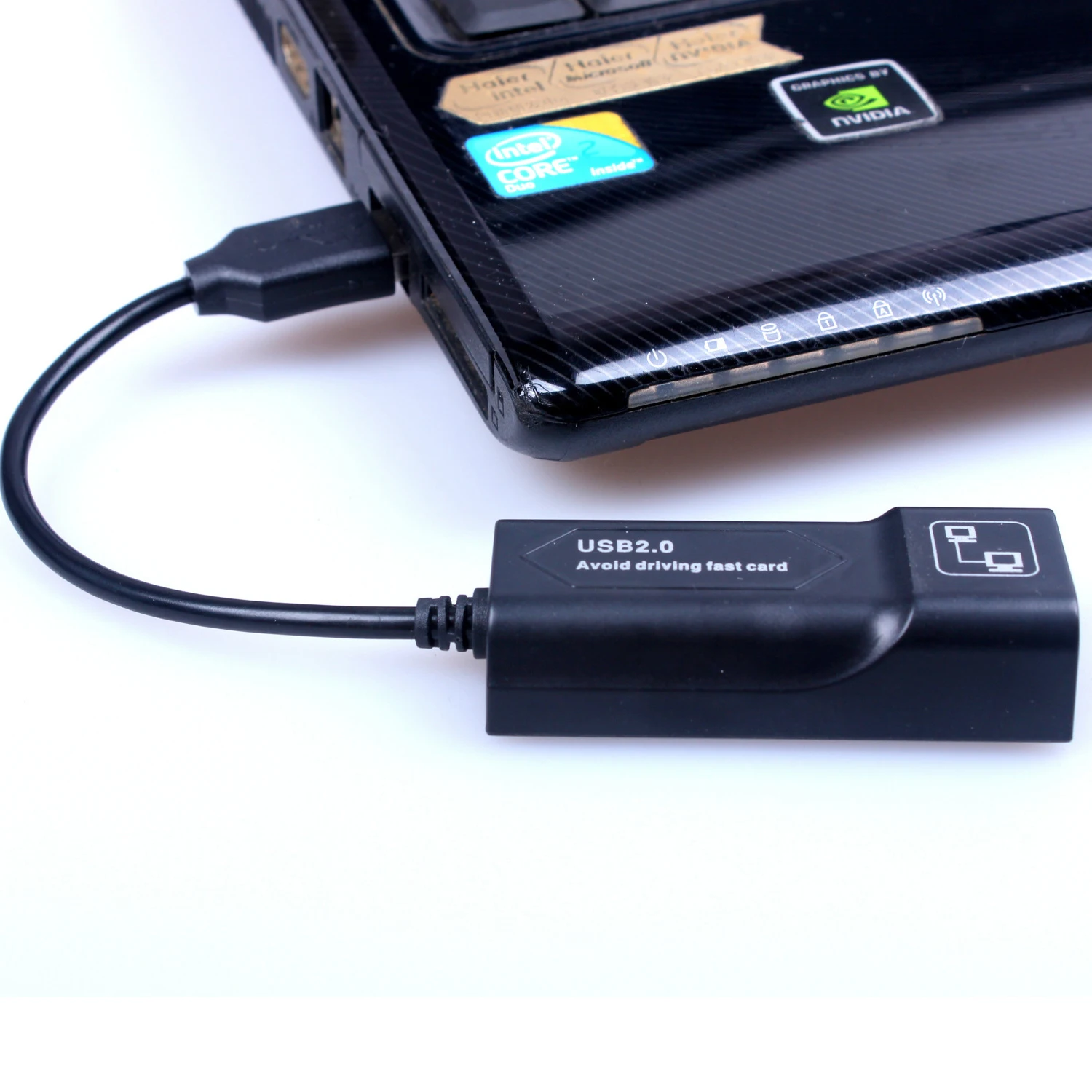 USB Ethernet адаптер Сетевая карта Lan Мини Сетевой к RJ45 10/100 Мбит/с для Mac ПК