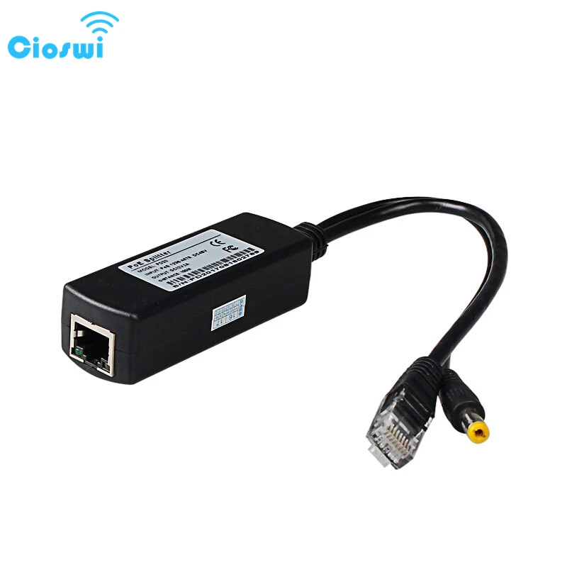 Wiflyer POE разветвитель модуль питания кабель Пассивный адаптер по сети Ethernet IEEE802.3af/at