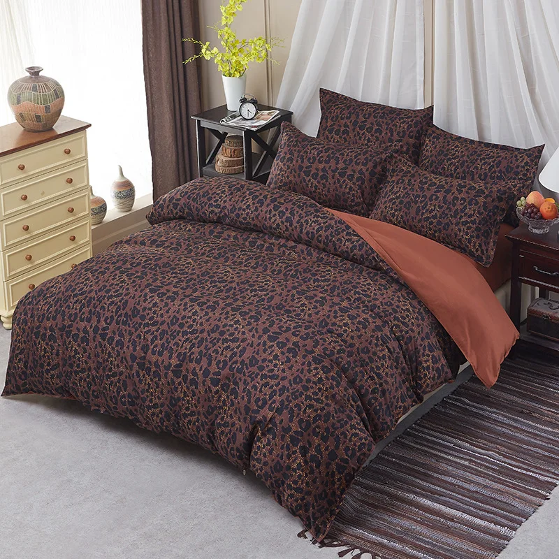 4 шт. постельных принадлежностей двойной большой размер пододеяльник простыни одеяло мягкий Чехол на подушку хлопок кровать Linens24