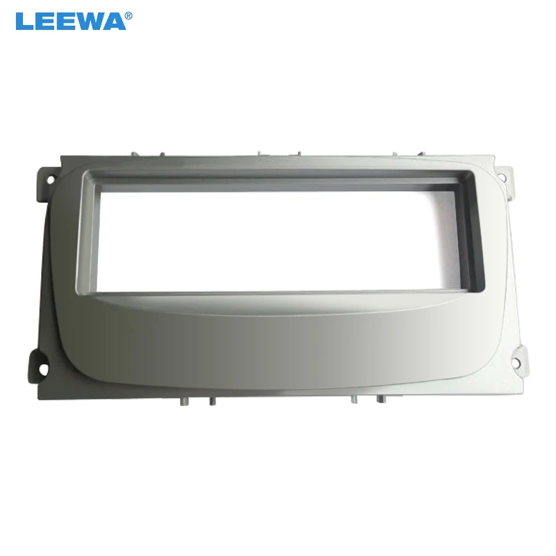 

LEEWA автомобильный стерео CD Радио фасции рамка для Ford Focus II Mondeo S-Max C-Max Galaxy II Kuga аудио пластина Панель рамка Установка