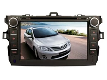 free shipping 8Inch Car DVD Player for Toyota Corolla 2007 2008 2009 2010 2011 Bluetooth GPS
