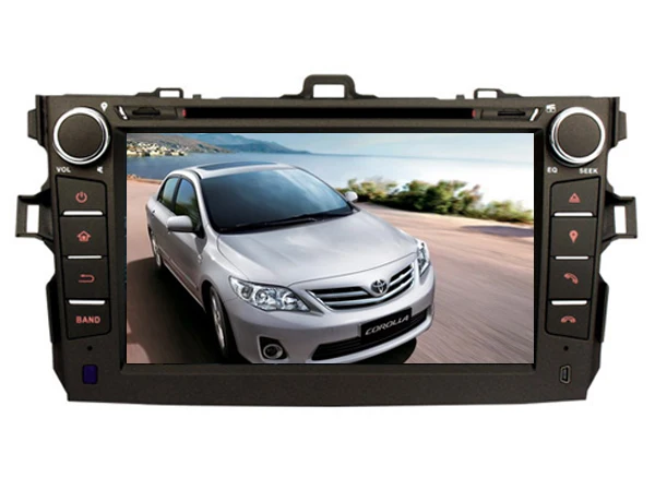 free shipping 8Inch Car DVD Player for Toyota Corolla 2007