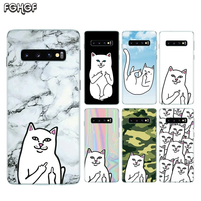 Чехол Ripndip из мягкой резины для Samsung Galaxy S9 S8 A6 A8 J4 J6 Plus + J8 A7 A9 2018 S7 S6 Edge Note 9 8 |