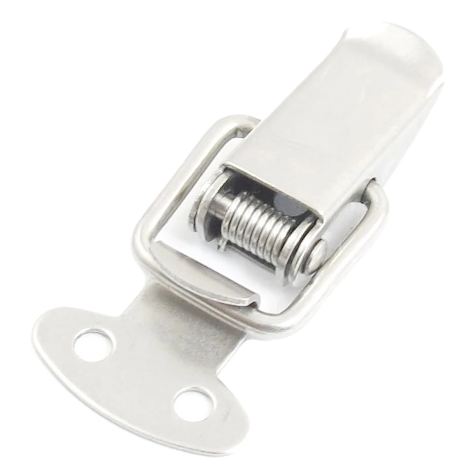 

Home Cabinet Case Boxes Security Stainless Steel Toggle Latch Catch 1.8"