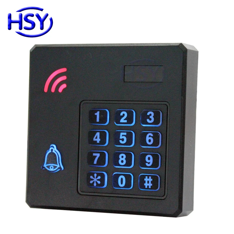 HSY RFID Клавиатура кард ридер Близость EM ID управление доступом 13 56 Mhz HF IC MF карты