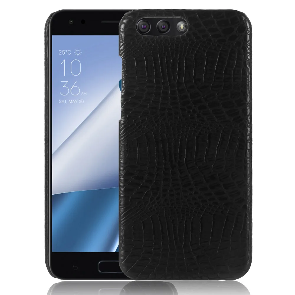 ZE554KL Роскошный кожаный чехол из крокодиловой кожи для ASUS ZenFone 4 2017 с узором