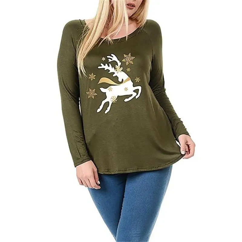 christmas long sleeve t shirt womens