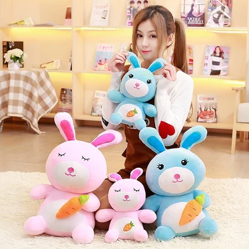 

2017 New 35/55cm Rabbit Toys Cute Design Soft Stuffed Plush Rabbit Doll Best Birthday Gift for Kids