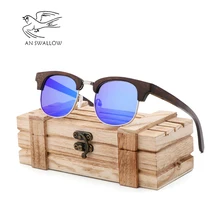 Новые модные трендовые солнцезащитные очки Environ мужские Тал защита бамбука и дерева очки TAC линзы мужские Chaozhou вождения поляризованные солнцезащитные очки