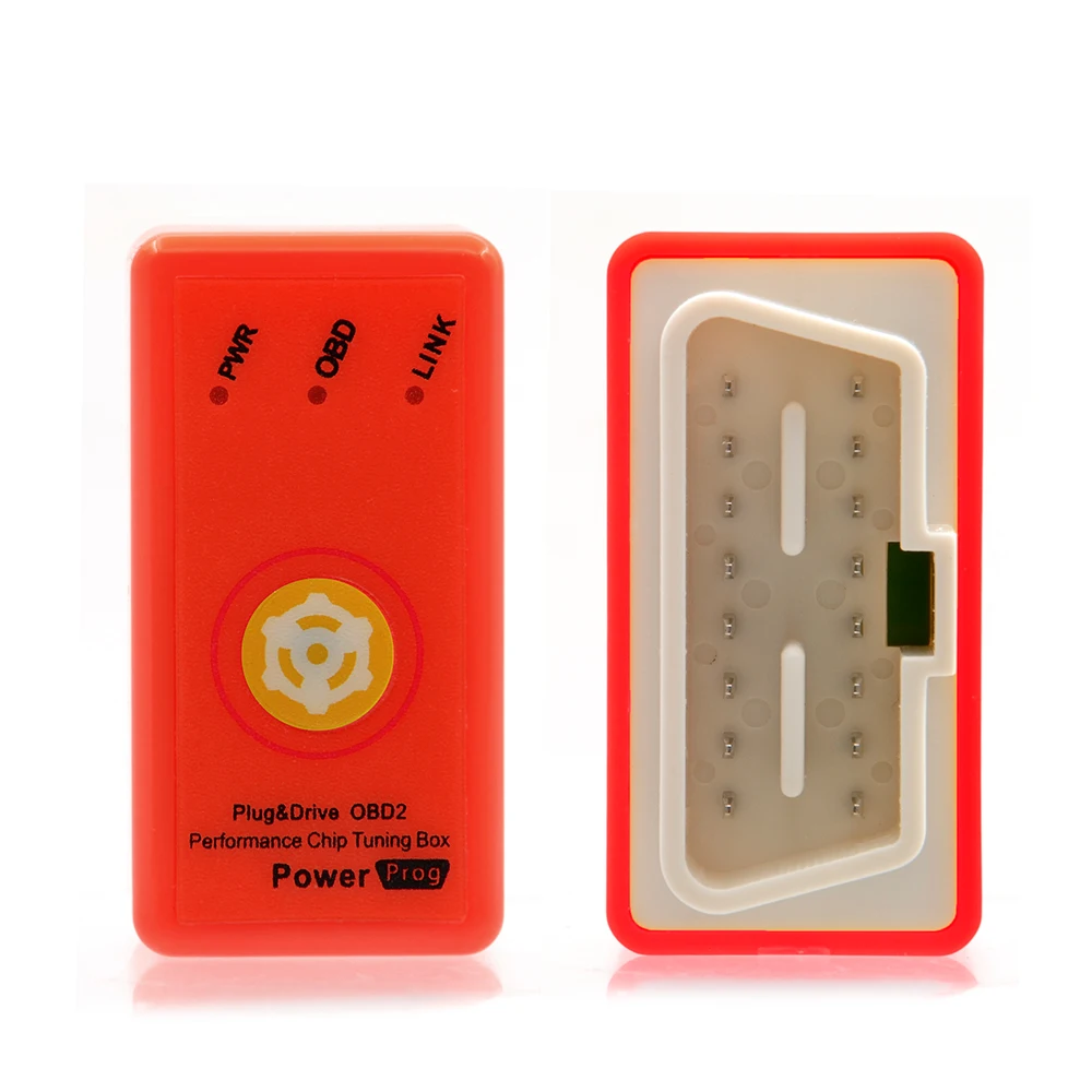 Power Prog for Benzine Cars Newest Generation of Nitro OBD2 with Reset Button More Power & Torque Than NitroOBD2 Chip Tuning