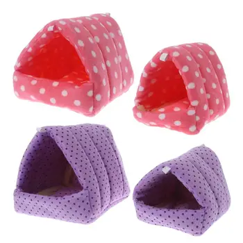 

Small Animal Hamster Hammock Guinea Pig Sleeping Bed Cage Winter Warm House