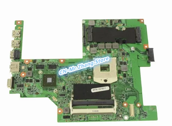 Шели для Dell Vostro 3500 Материнская плата ноутбука HM57 CN-0W79X4 0W79X4 W79X4 09289-1 DDR3 GT310M GPU Тесты 100% хорошее