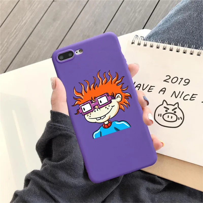 GYKZ de Rugrats Amine de caso para iPhone XS MAX XR 8X8 7 6 6 s Plus asombroso planeta funda de teléfono suave para iPhone 8 Coque GYKZ de Rugrats Amine de caso para iPhone XS MAX XR 8X8 7 6 6 s Plus asombroso planeta funda de teléfono suave para iPhone 8 Coque