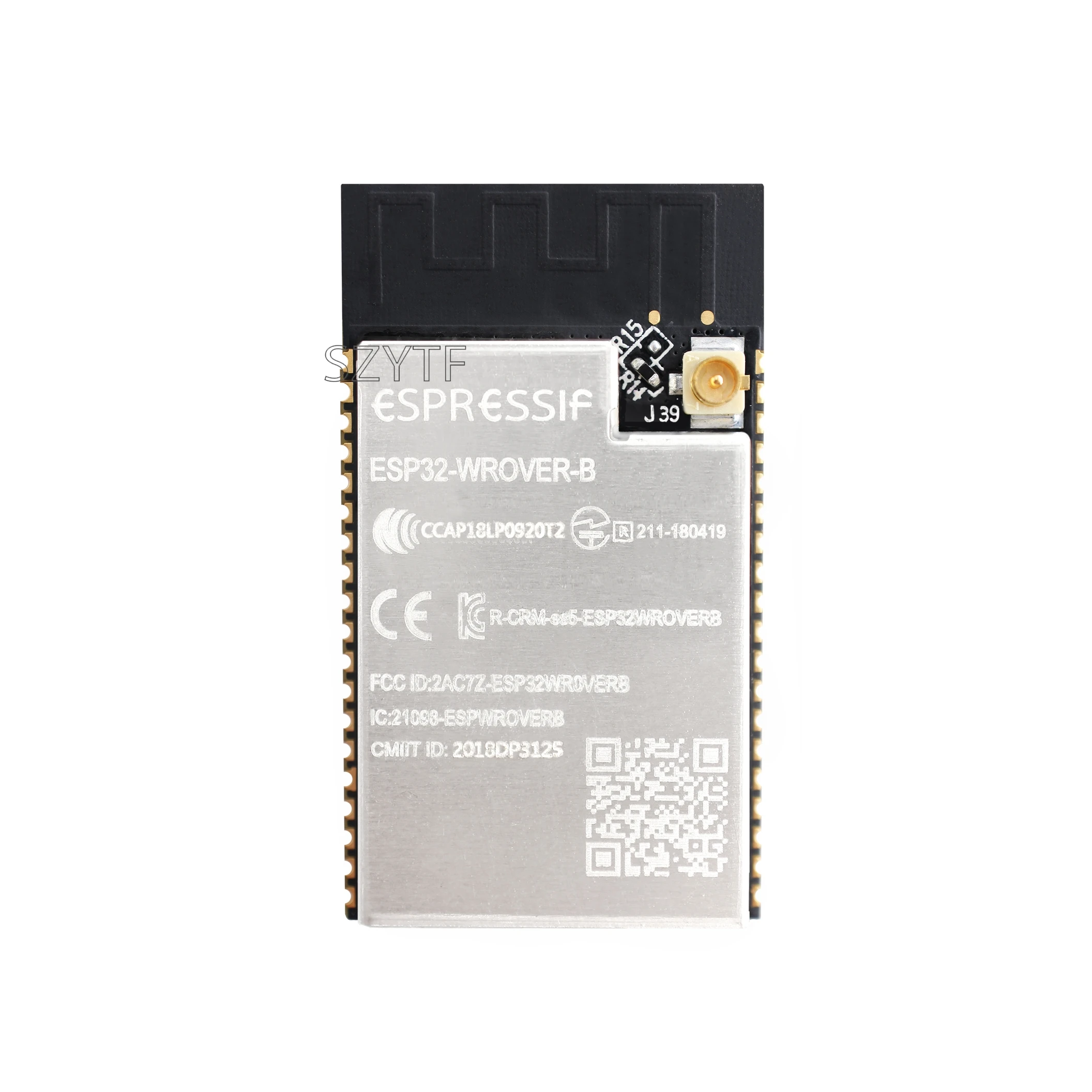 

ESP32-WROVER-B IPEX Antenna 4MB SPI flash and 8MB PSRAM