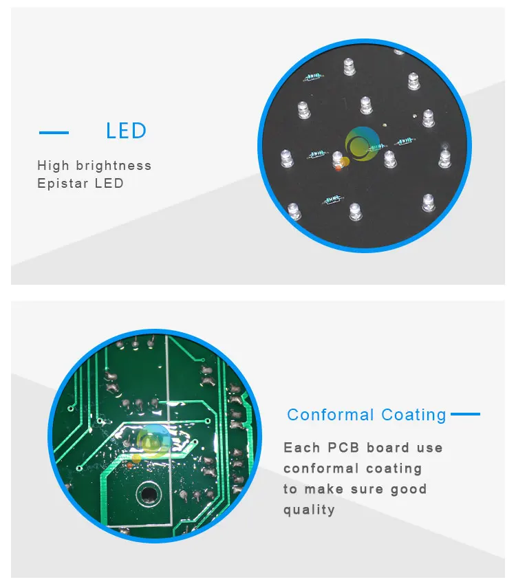 Dc12в CE RoHS одобренный высококачественный желтый PCB светодиодный светильник светофора