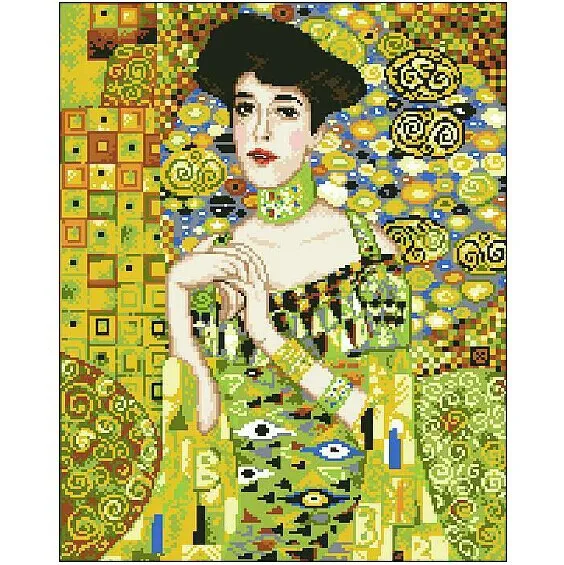

Embroidery Package High Quality Luxurious Cross Stitch Kits Lady DIY Embroidery Kit Free Shipping
