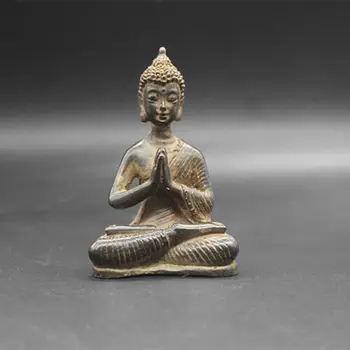 

Beautiful Old Tibet Tibetan Bronze Buddhism Buddha Statue Exorcism Peace Wealth Statue