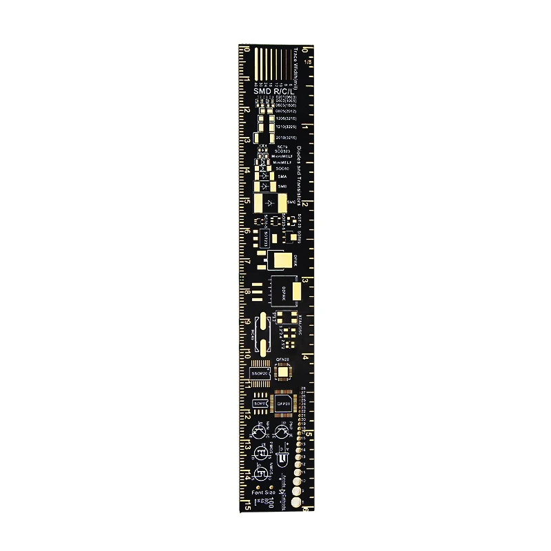 

15CM PCB Ruler Multifunction Measuring Tool for Engineers/Geeks/Makers