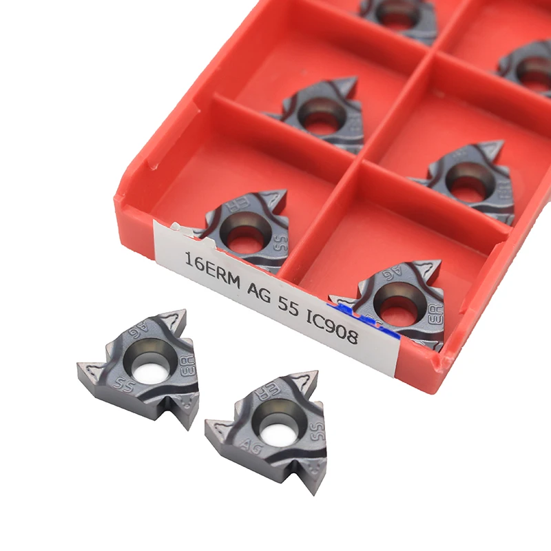 

16ER AG55 11IR A55 16IR AG55 A55 G55 55 angle Tungsten Carbide Insert Thread turning tools Lathe CNC Cutter Tool