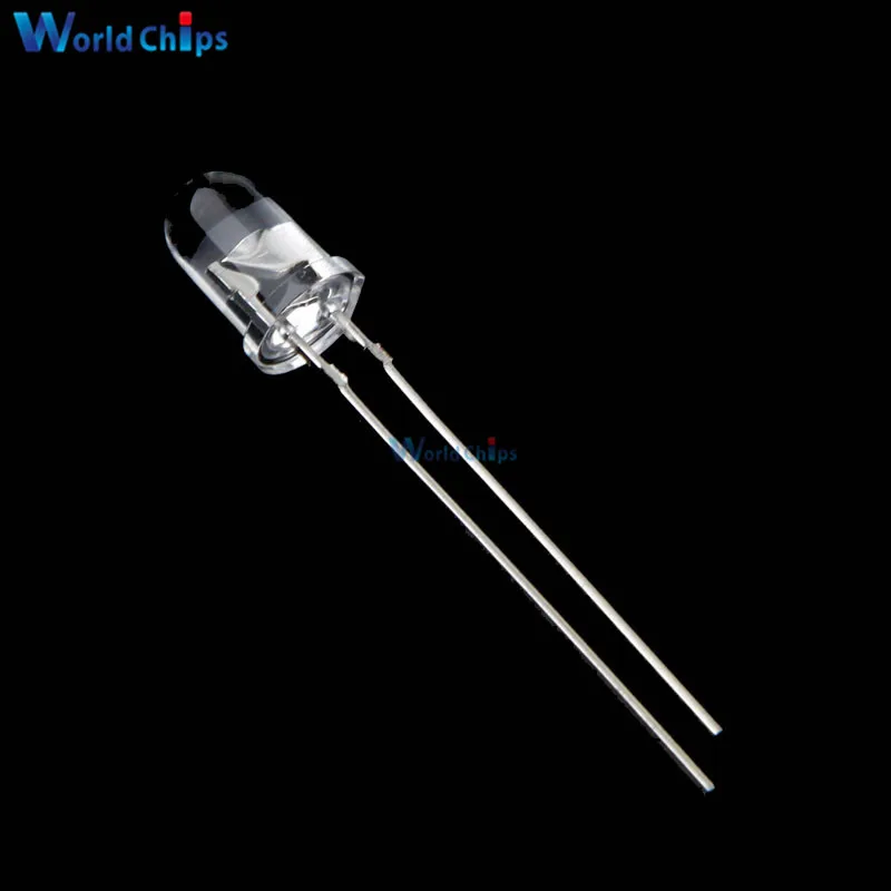 

50Pcs LED 5mm 940nm IR Infrared Emitting Round Tube Light Diode