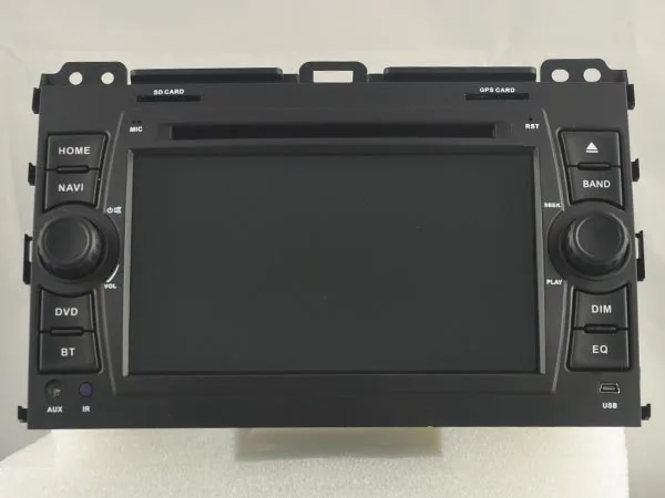 Top Fit for TOYOTA PRADO LC120 landcruiser OTOJETA android 9.1 Wifi car dvd player device tape recorder headunits with green light 1