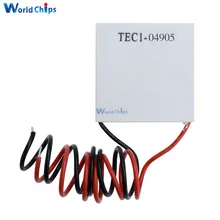 TEC1-04905-disipador térmico TEC1 04905 DC 5V 5A, módulo de refrigeración termoeléctrica, placa Peltier, 25x25mm