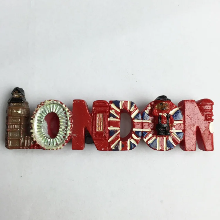 

Lychee Life England Big Ben Refrigerator Magnetic Sticker Famous Landscape Fridge Magnet Modern Home Kitchen Decoration