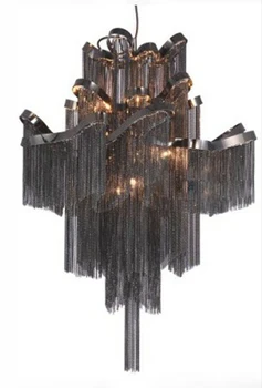 

Modern aluminum Chain Pendant Light Fixture Vintage Hanging Suspension Chain lamp