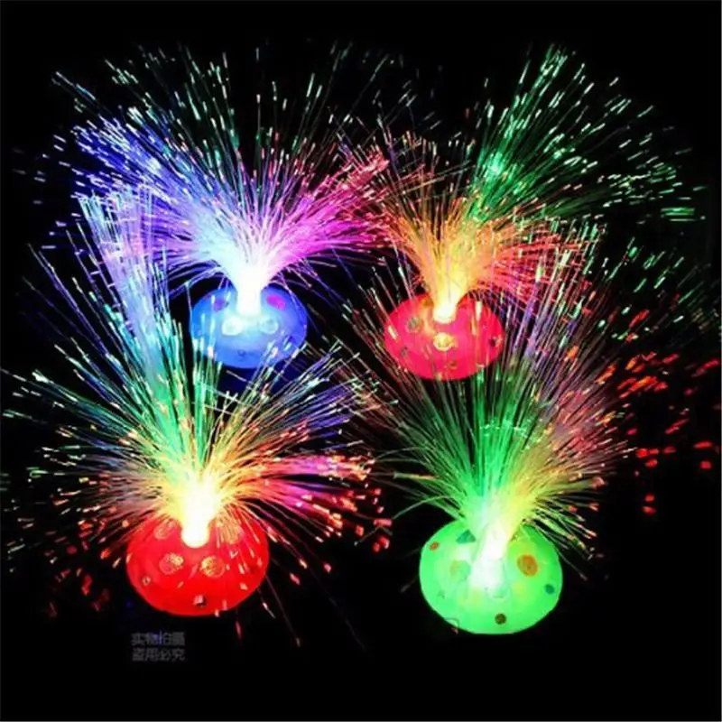 

Romantic LED Fiber Optic Light Creative Lamp Colorful optical cable Xmas Fiber Optic Lamp Gift Home Decoratmosphere lamp