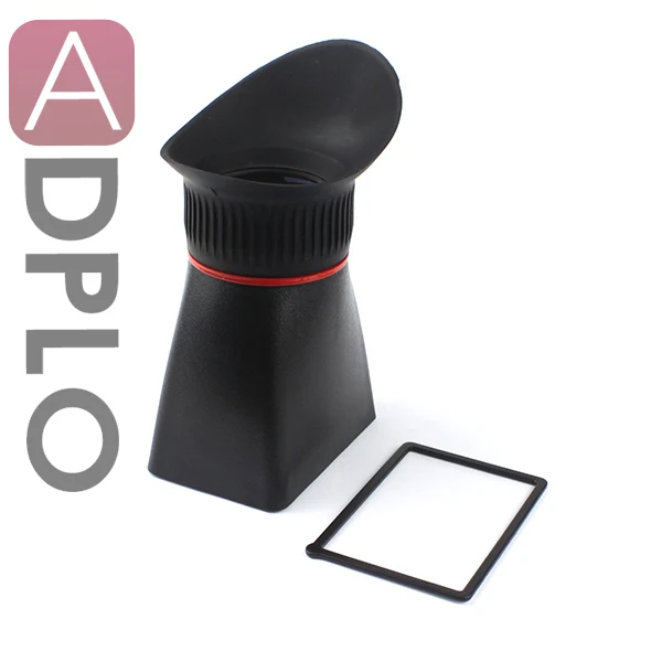 LCD Viewfinder x2.8 for 3 Inch 3:2 LCD Widescreen Camera Without Tripod Mount suit for Canon 5D3,1DX,1DC D5300,D810 PK645Z