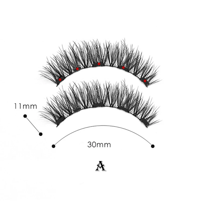 Магнитная подводка для глаз набор магнитных ресниц водонепроницаемый долговечный карандаш для глаз Накладные ресницы