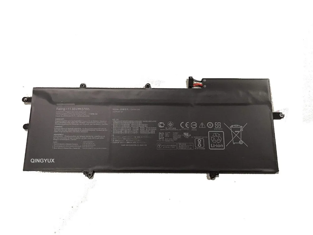 

QINGYUX C31N1538 New 11.55V 57Wh Laptop Battery for ASUS ZenBook Q324UA UX360UA Series