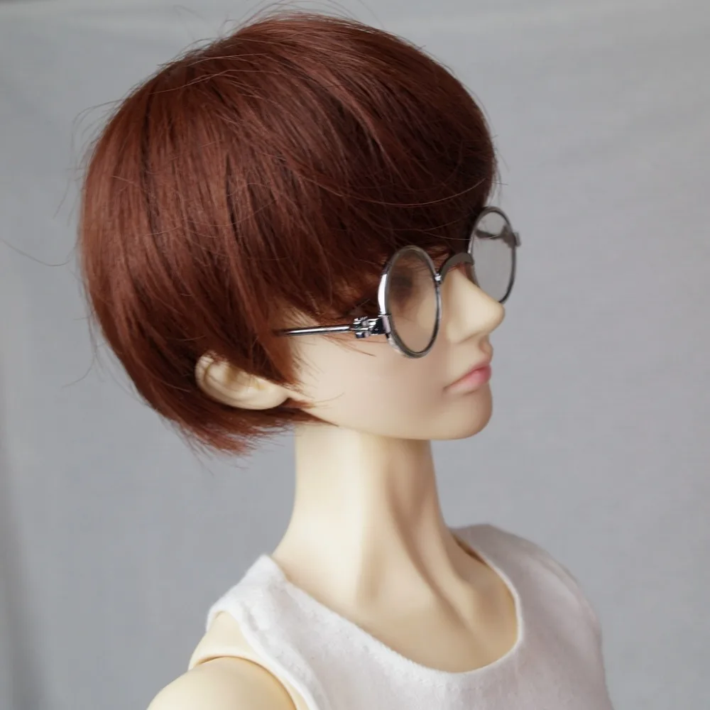 Серебряные Круглые бизнес очки Bookman Prop для 1/3 2" 60 см BJD SD SD17 70 см DD DOD DK DZ Volks кукла использовать