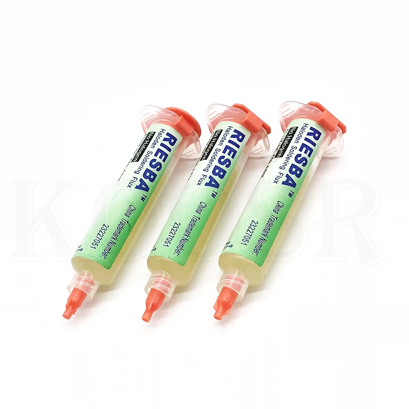 RIESBA NC-559-ASM BGA No-Clean паяльная паста Сварка Расширенный масляный поток Смазка 10cc Инструменты для ремонта пайки